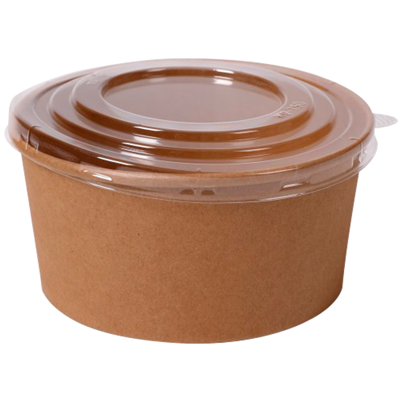 BOWL KRAFT 32 OZ (1000 CC) C/TAPA